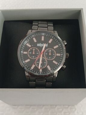 Unlisted Black Watch with Rose Accents Kenneth Cole. Nwt
